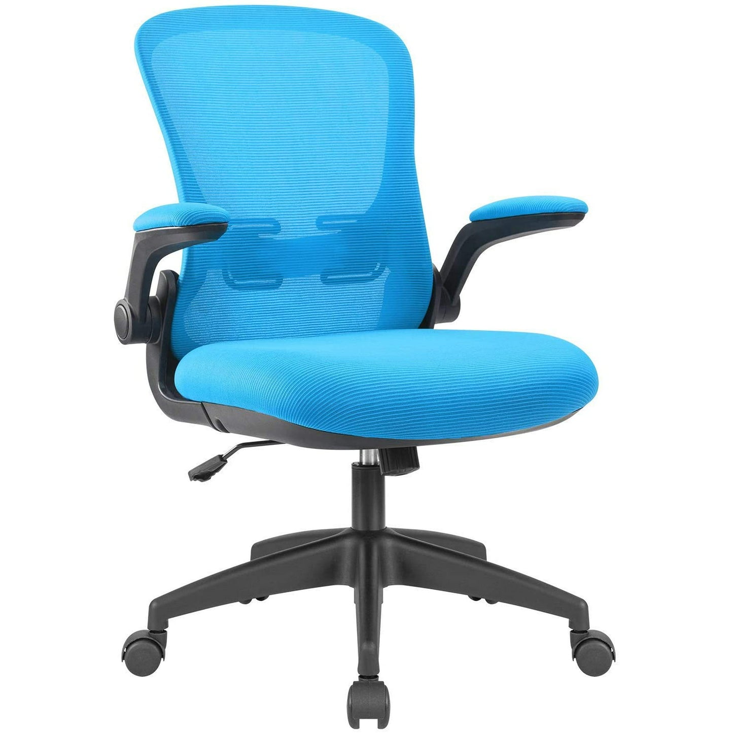 Furmax Office Chair Mesh Desk Chair with Adjustable Arms Ergonomic Computer Chair Rolling Chair with Back and Lumbar Support
