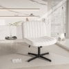 Furmax Modern Padded Office Chair Wide Home Office Desk Chair Height Adjustable Computer Task Chair