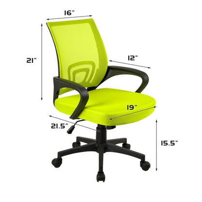 Furmax Manager's Chair with Swivel & Lumbar Support, 250 lb. Capacity