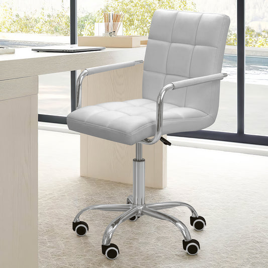 Furmax Task Chair with Swivel & Adjustable Height, 260 lb. Capacity