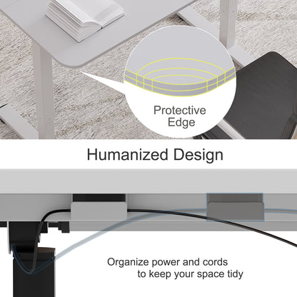 Furmax  Home Office Electric Height Adjustable Standing Desk