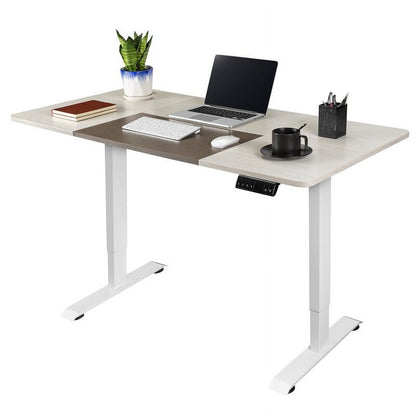 Furmax 55Inch Electric Standing Desk Height Adjustable Desk Sit Stand Office Desk workstation