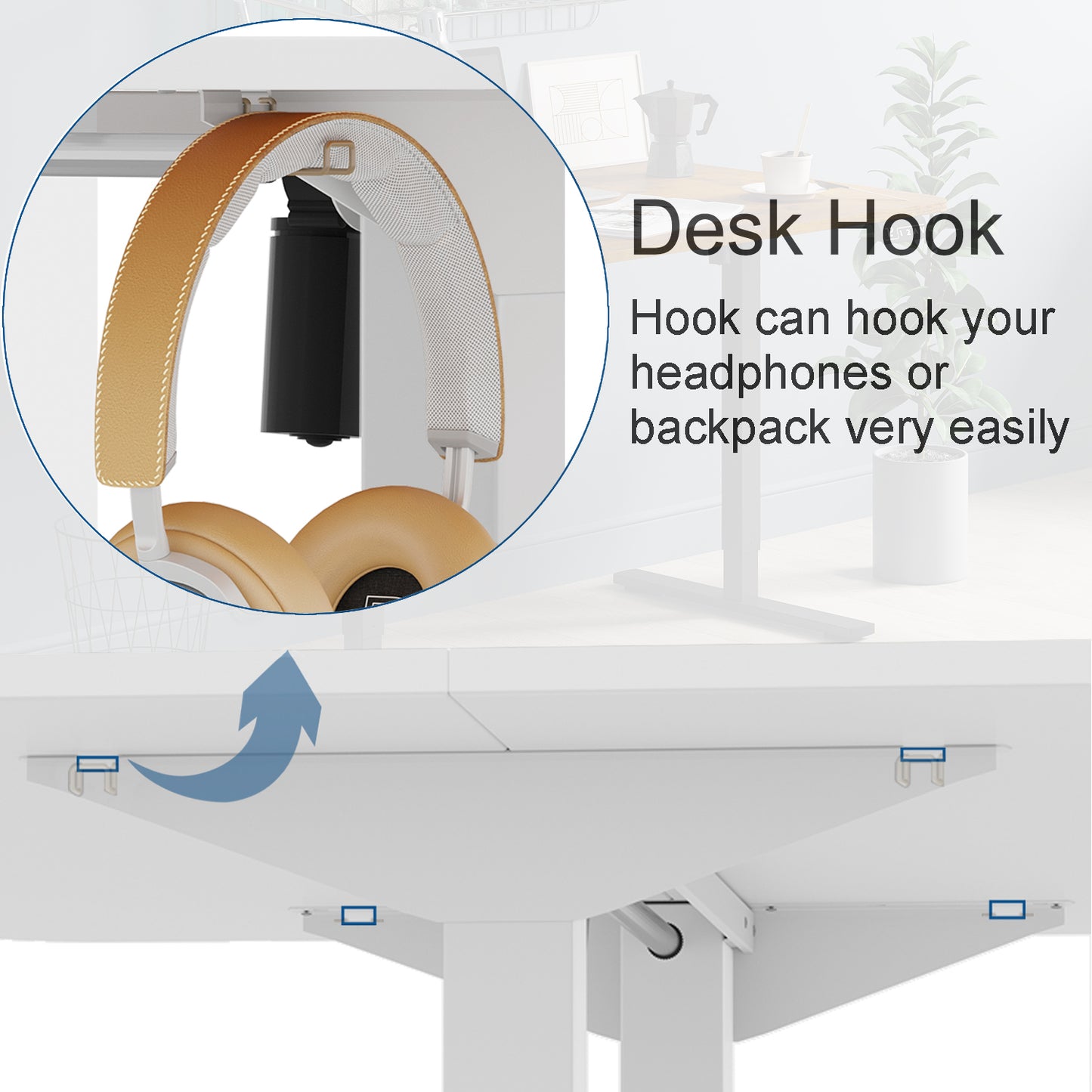 Furmax  Home Office Electric Height Adjustable Standing Desk