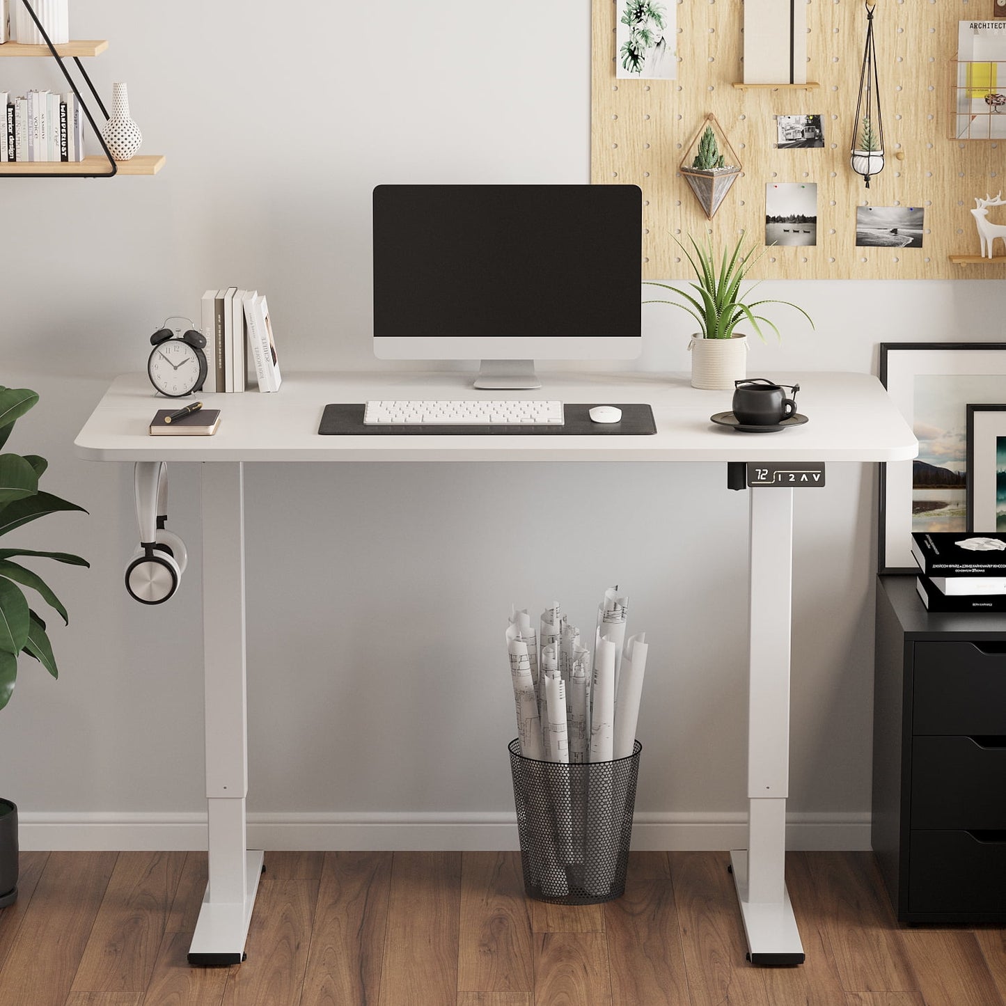 Furmax  Home Office Electric Height Adjustable Standing Desk