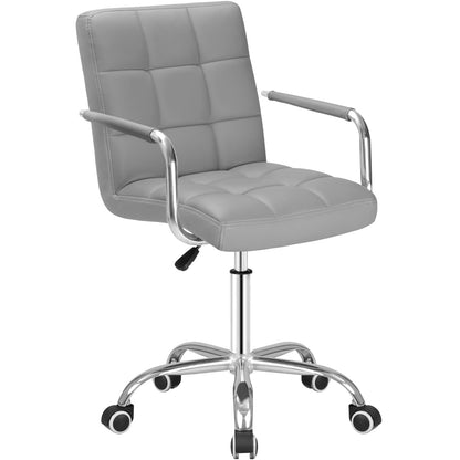 Furmax Task Chair with Swivel & Adjustable Height, 260 lb. Capacity