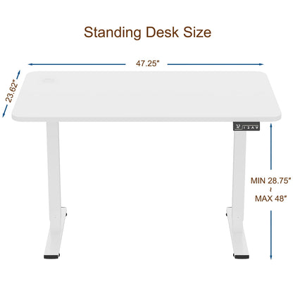 Furmax  Home Office Electric Height Adjustable Standing Desk