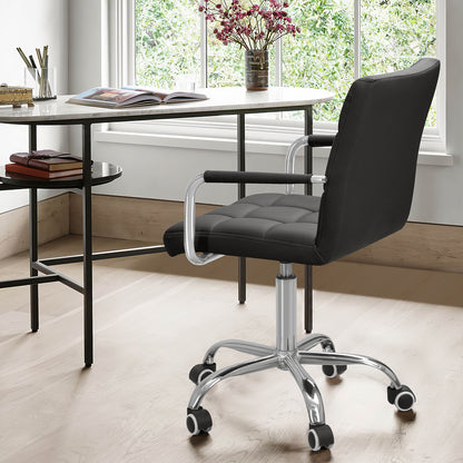 Furmax Task Chair with Swivel & Adjustable Height, 260 lb. Capacity