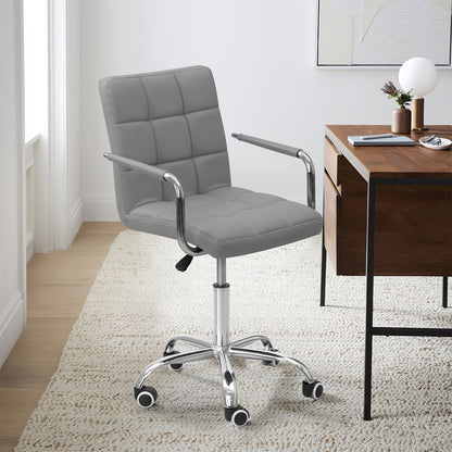 Furmax Task Chair with Swivel & Adjustable Height, 260 lb. Capacity