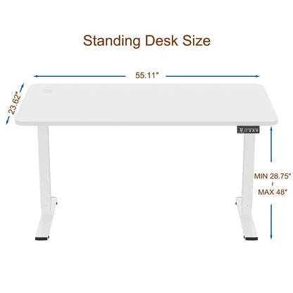 Furmax  Home Office Electric Height Adjustable Standing Desk