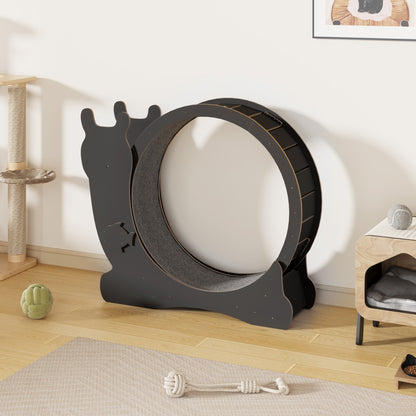 Furmax Cat Indoor Exercise Wheel Cat Running Wheel with Carpeted Runway