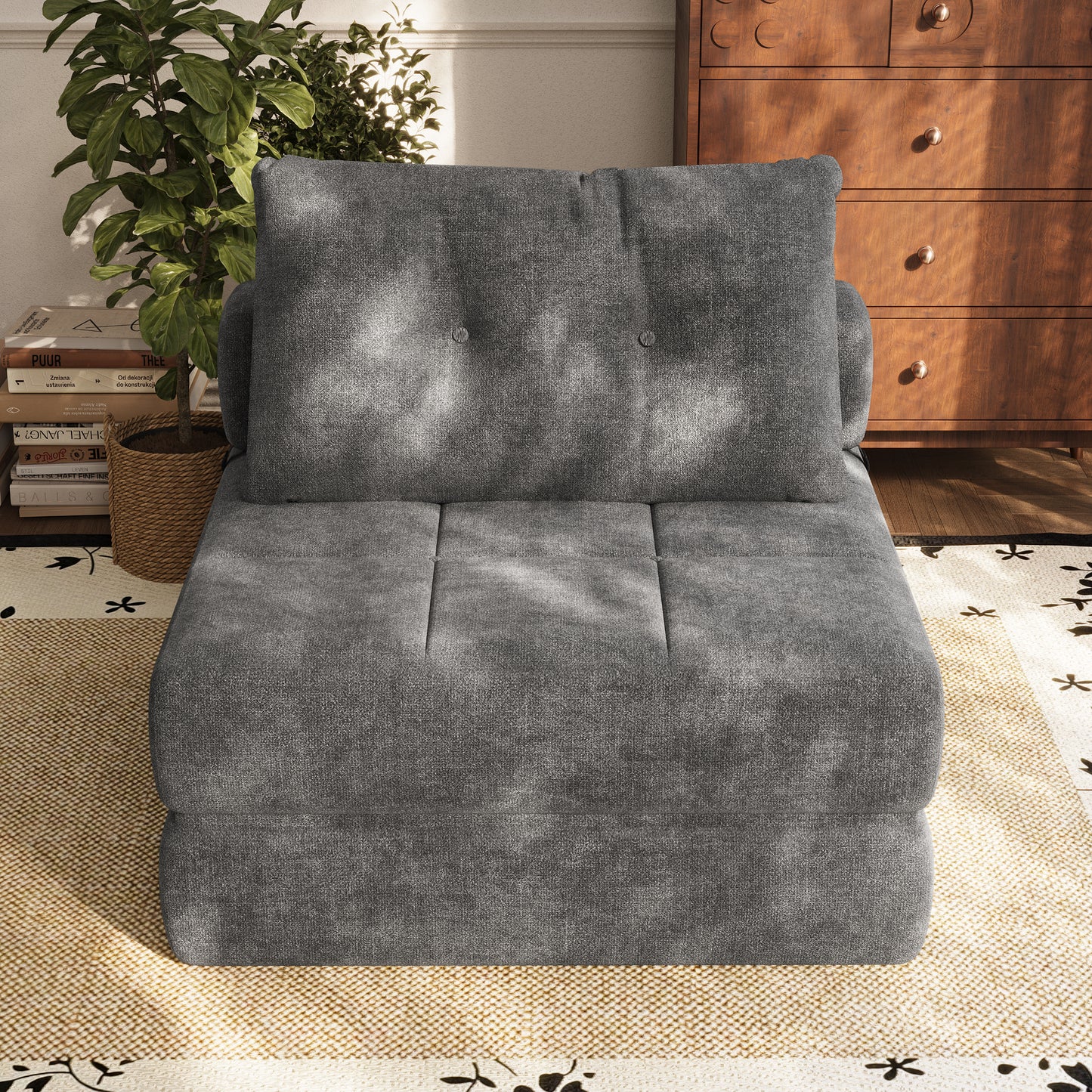 Furmax Futon Sofa Bed Folding Sofa Couch for Bedroom , Living Room