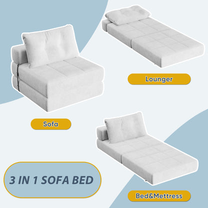 Furmax Futon Sofa Bed Folding Sofa Couch for Bedroom , Living Room