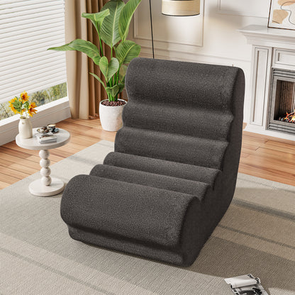 Furmax Modern Tufted Upholstered Sofa, High-Density Sponge Filled Comfortable Couch, Suitable for Living Room, Bedroom and Apartment