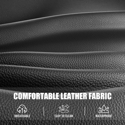 Furmax Recliner Chair Pu Leather Single Sofa Home Theater Recliners with Lumbar Support for Living Room