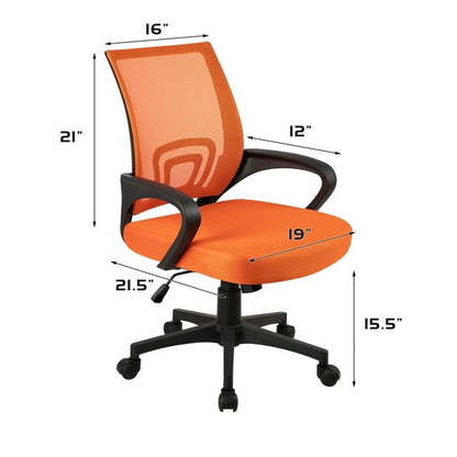Furmax Manager's Chair with Swivel & Lumbar Support, 250 lb. Capacity
