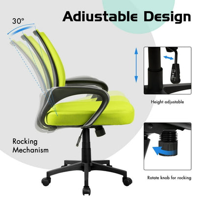 Furmax Manager's Chair with Swivel & Lumbar Support, 250 lb. Capacity