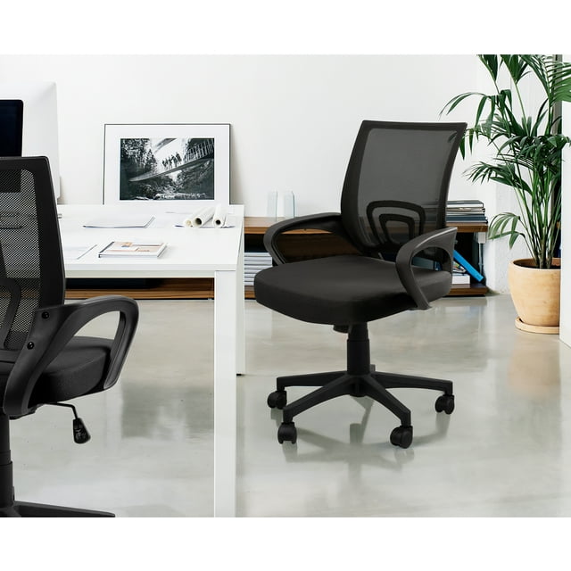 Furmax Manager's Chair with Swivel & Lumbar Support, 250 lb. Capacity