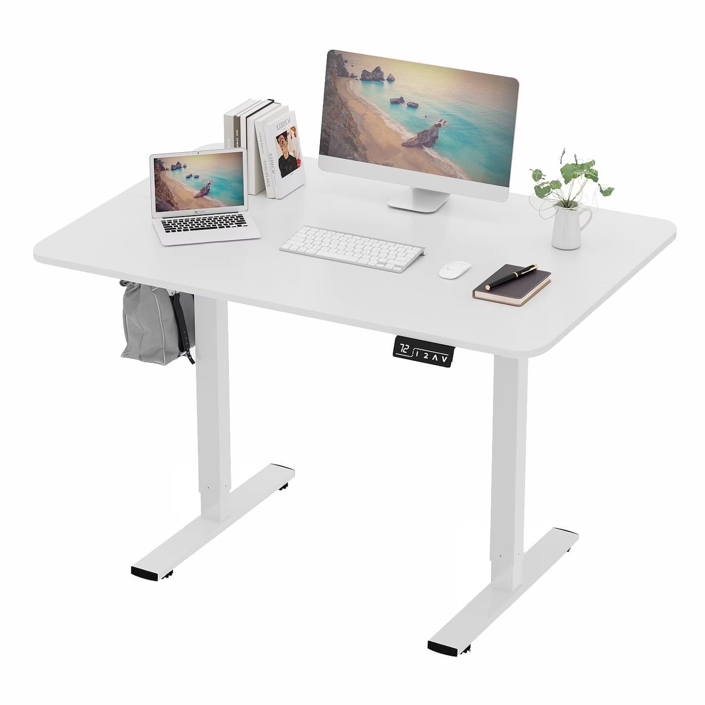 Furmax 48" x 24" Home Office Electric Height Adjustable Standing Desk