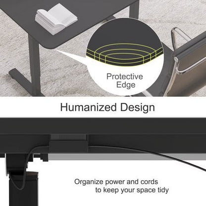 Furmax 48" x 24" Home Office Electric Height Adjustable Standing Desk