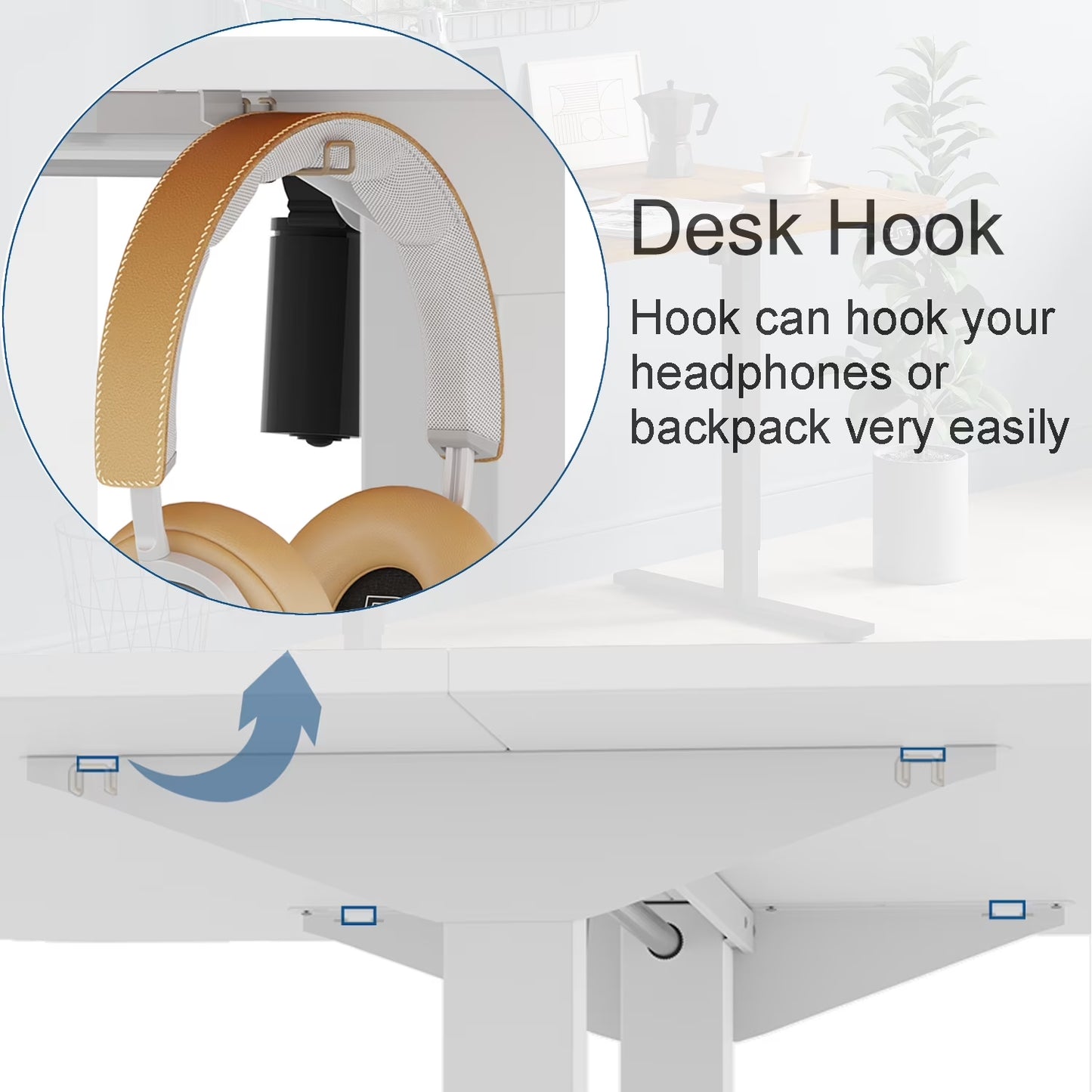 Furmax 48" x 24" Home Office Electric Height Adjustable Standing Desk