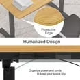 Furmax 48" x 24" Home Office Electric Height Adjustable Standing Desk