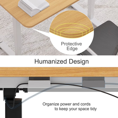 Furmax 48" x 24" Home Office Electric Height Adjustable Standing Desk
