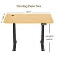 Furmax 48" x 24" Home Office Electric Height Adjustable Standing Desk