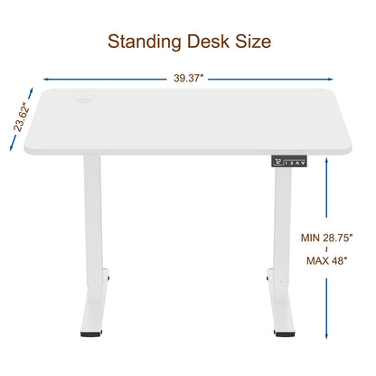 Furmax 48" x 24" Home Office Electric Height Adjustable Standing Desk
