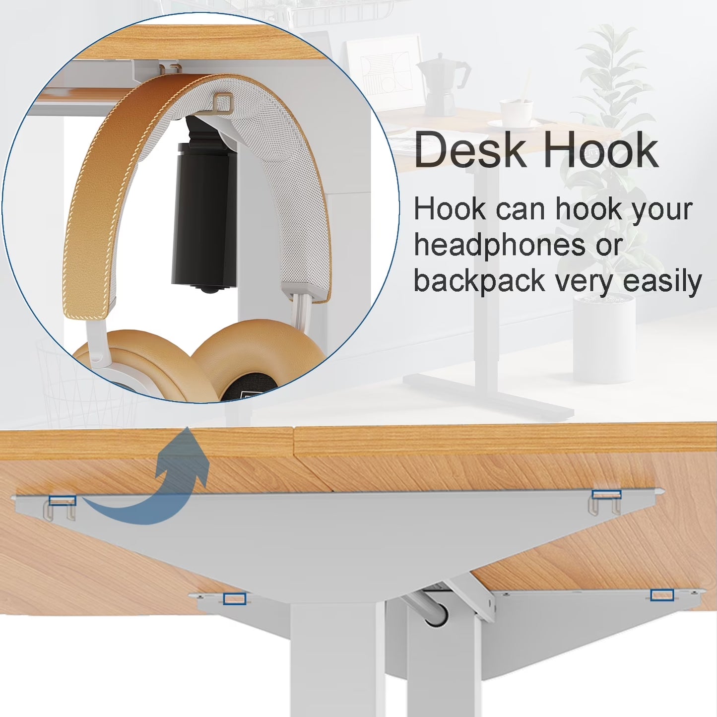 Furmax 48" x 24" Home Office Electric Height Adjustable Standing Desk