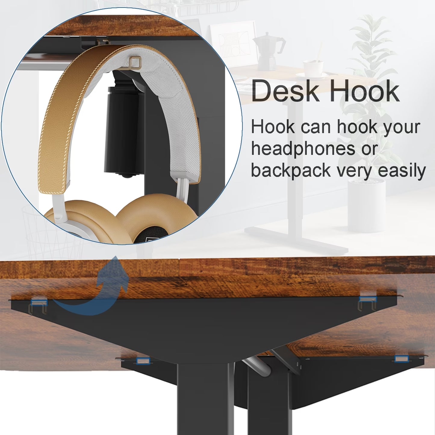 Furmax 48" x 24" Home Office Electric Height Adjustable Standing Desk