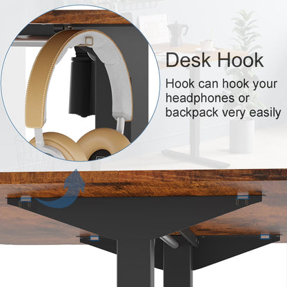 Furmax 48" x 24" Home Office Electric Height Adjustable Standing Desk