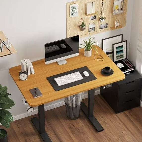 Furmax 48" x 24" Home Office Electric Height Adjustable Standing Desk