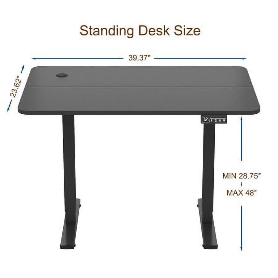 Furmax 48" x 24" Home Office Electric Height Adjustable Standing Desk