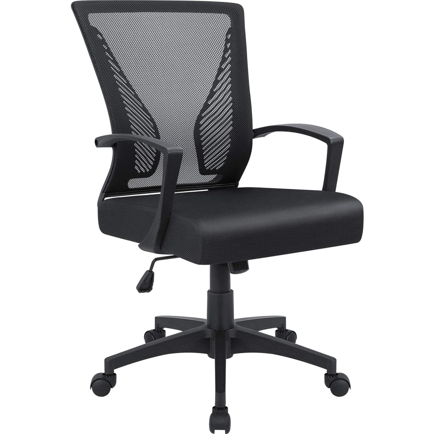 Furmax Mid Back Home Office Chair Mesh Desk Chair Ergonomic Swivel Task Chair with Lumbar Support