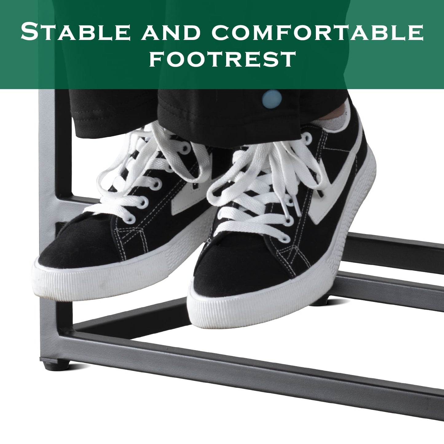 Furmax 24" Upholstered Counter Stool Bar Stool with Footrest