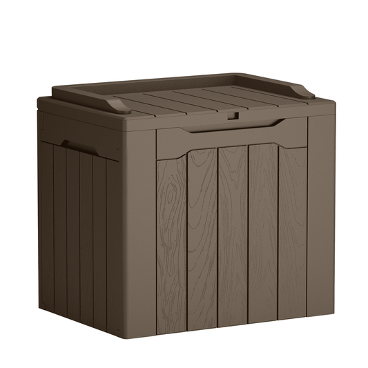 Furmax 31 Gallon Deck Box Outdoor Storage Box Patio Storage Furniture