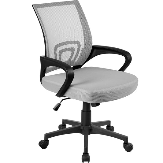 Furmax Mid Back Home Office Chair Mesh Desk Chair Ergonomic Swivel Task Chair with Lumbar Support