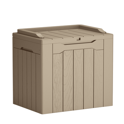 Furmax 31 Gallon Deck Box Outdoor Storage Box Patio Storage Furniture