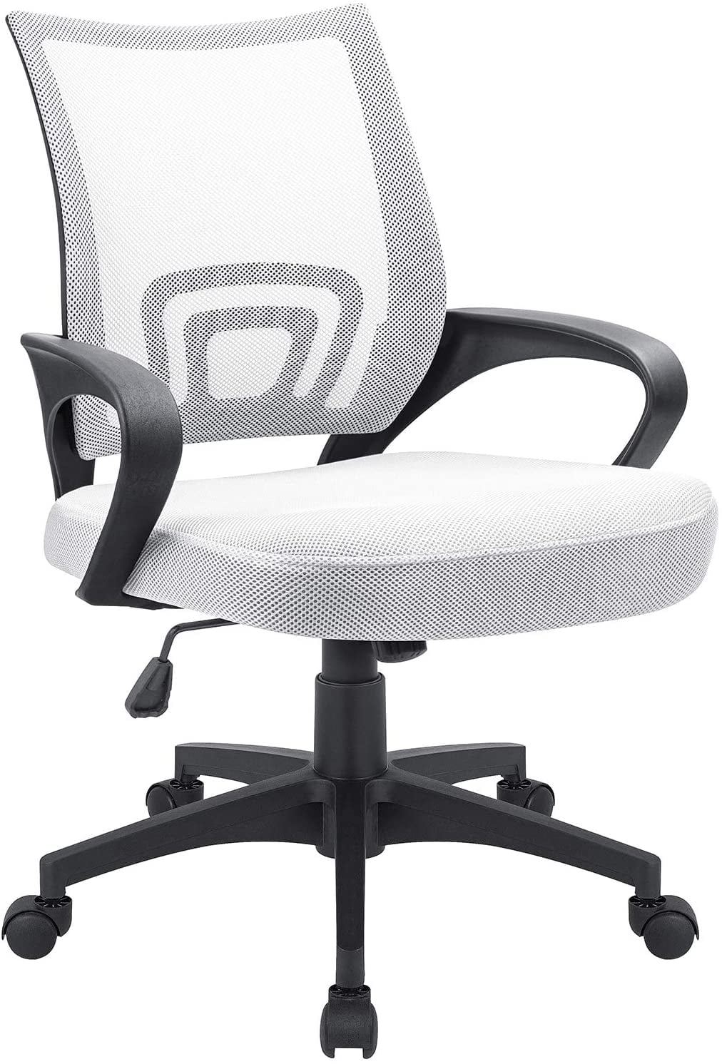 Furmax Mid Back Home Office Chair Mesh Desk Chair Ergonomic Swivel Task Chair with Lumbar Support