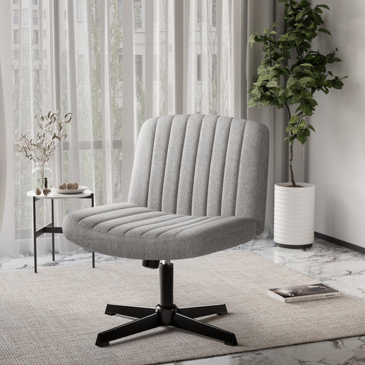 Furmax Modern Padded Office Chair Wide Home Office Desk Chair Height Adjustable Computer Task Chair